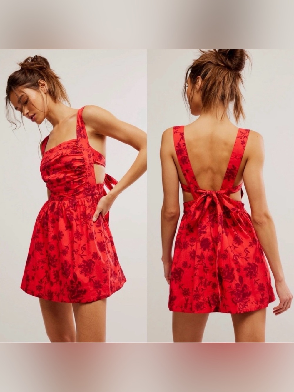 Free People - Meet Me In Maui Mini Dress NWT